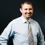 Headshot of young adult male and ID Life board member James F.